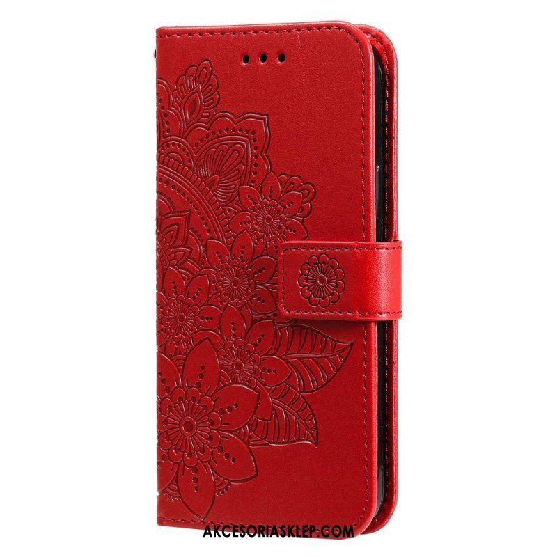 Etui Folio do Oppo Find X5 Lite Mandala Ze Smyczą