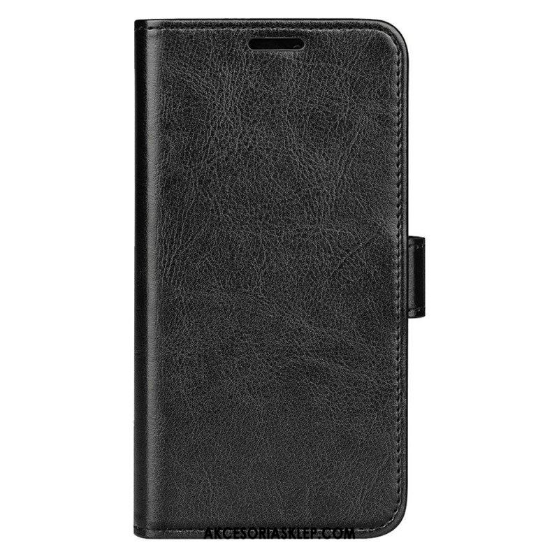 Etui Folio do Oppo Find X5 Lite Skórzany Styl Vintage