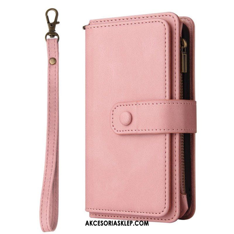 Etui Folio do Oppo Find X5 Lite Wielofunkcyjny Uchwyt Na Karty