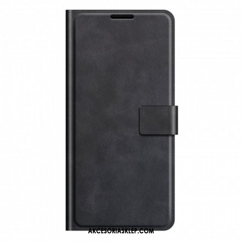 Etui Folio do Oppo Reno 6 5G Smukły Ekstremalny Efekt Skóry
