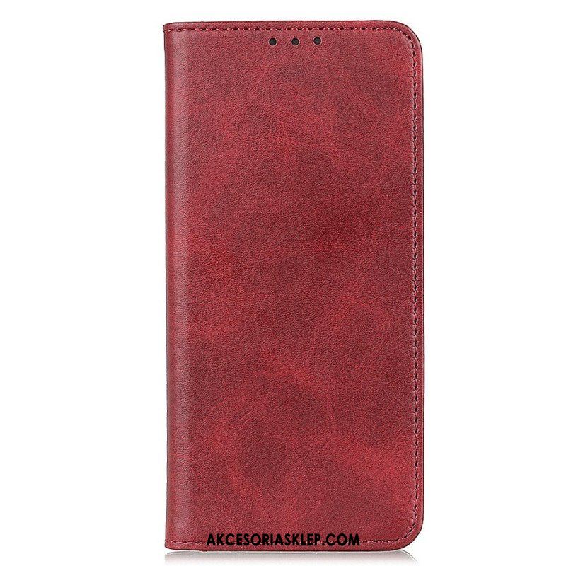 Etui Folio do Oppo Reno 7 Klasyczna Skóra Dwoina