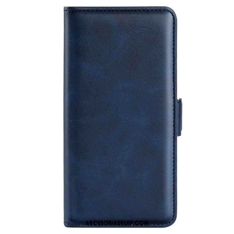 Etui Folio do Oppo Reno 7 Podwójne Zapięcie