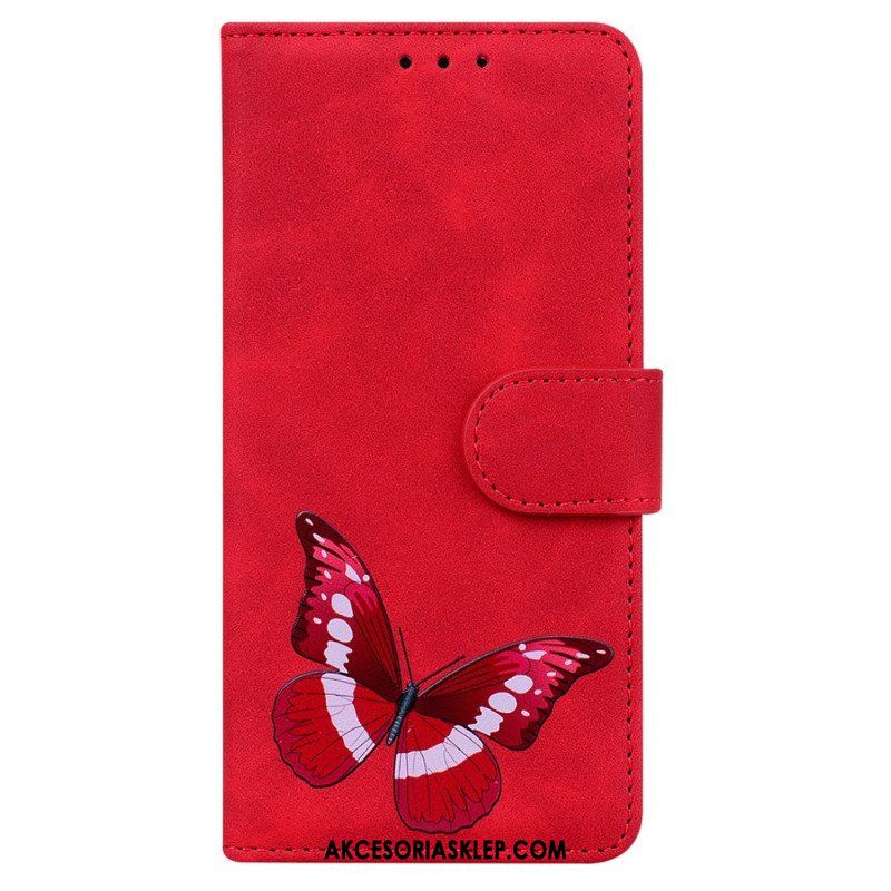 Etui Folio do Oppo Reno 8 Lite Motyl