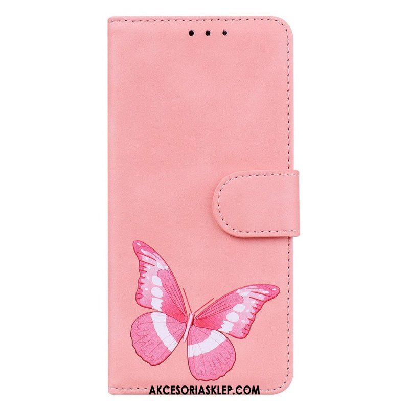 Etui Folio do Oppo Reno 8 Pro Motyl