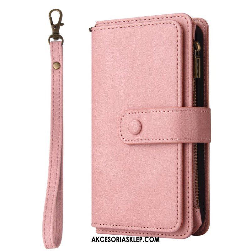 Etui Folio do Oppo Reno 8 Wielofunkcyjny Uchwyt Na Karty