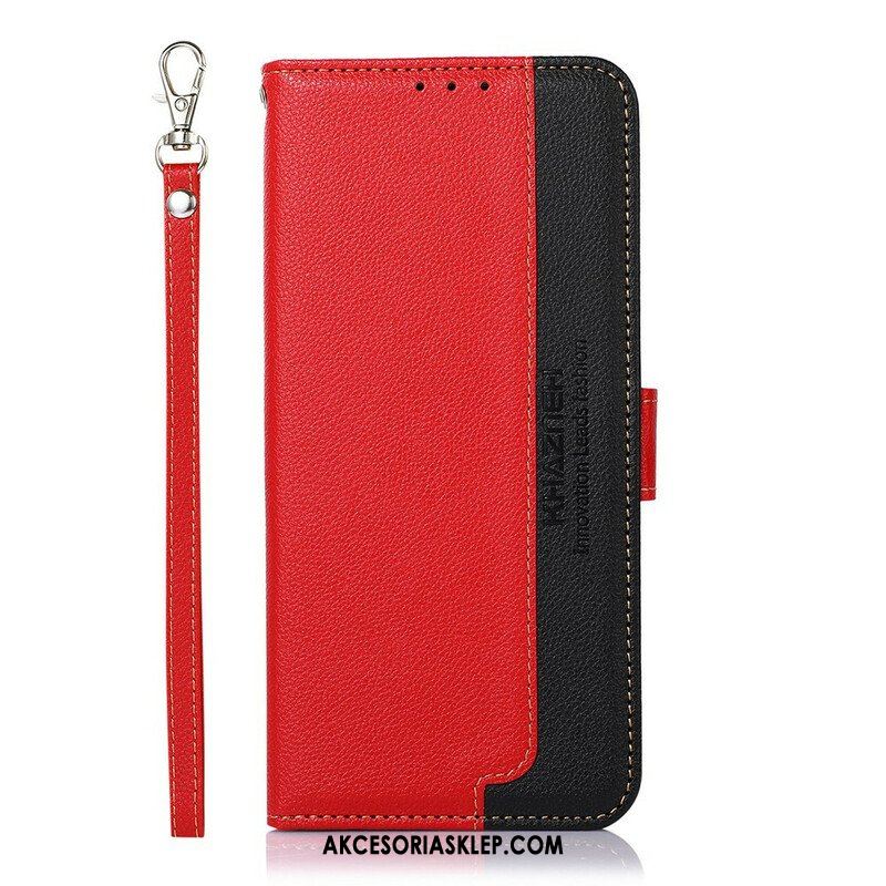 Etui Folio do Poco M3 Pro 5G Rfid W Stylu Liczi