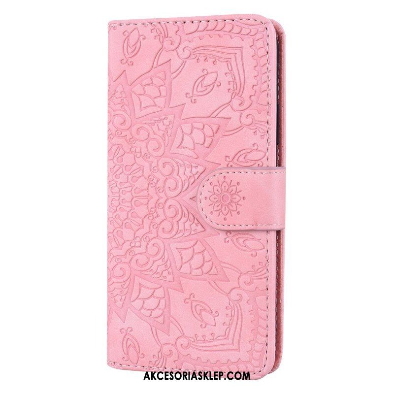 Etui Folio do Poco M4 Pro 5G Barokowo-mandala