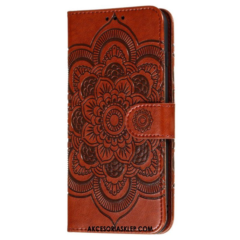 Etui Folio do Poco M4 Pro 5G Pełna Mandala