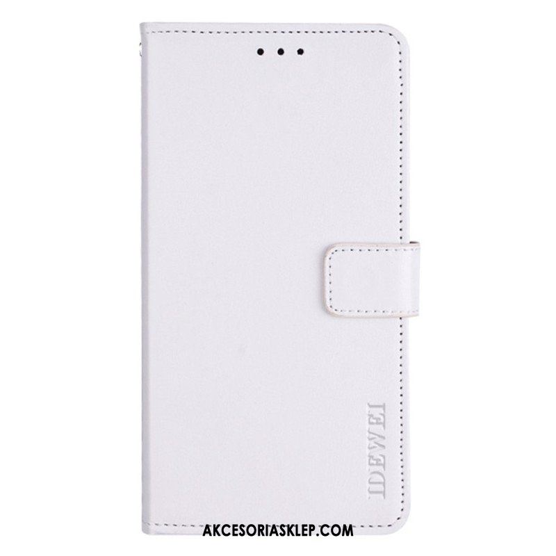 Etui Folio do Poco X4 Pro 5G Imitacja Skóry Idewei