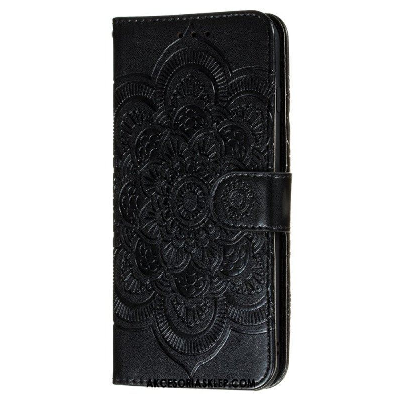 Etui Folio do Poco X4 Pro 5G Mandala Ze Smyczą