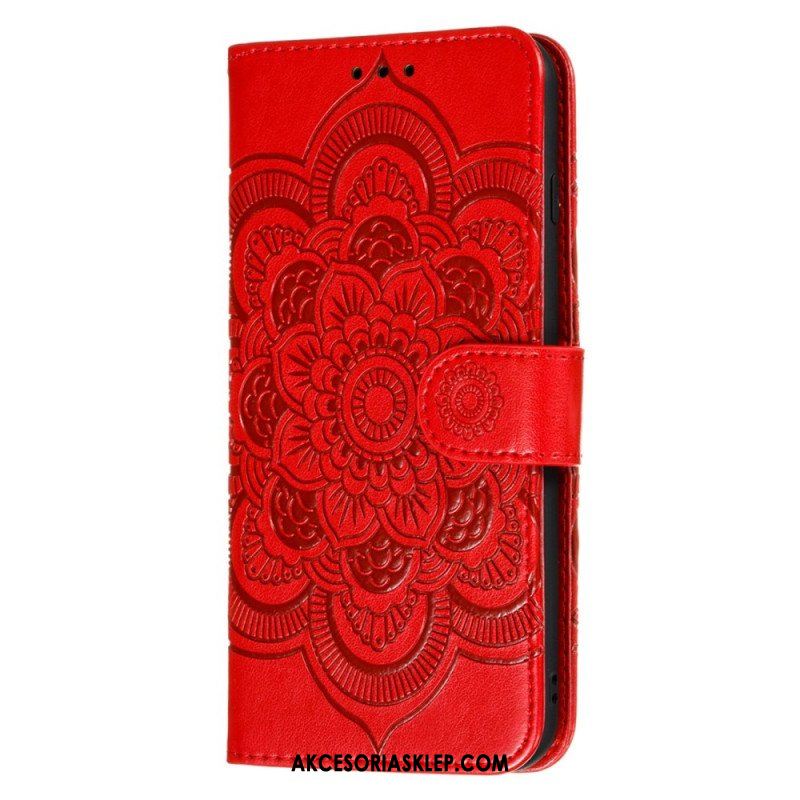 Etui Folio do Poco X4 Pro 5G Mandala Ze Smyczą