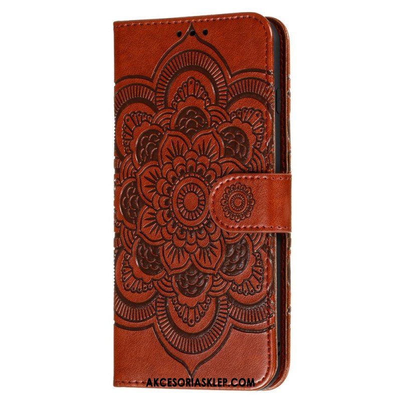 Etui Folio do Poco X4 Pro 5G Mandala Ze Smyczą