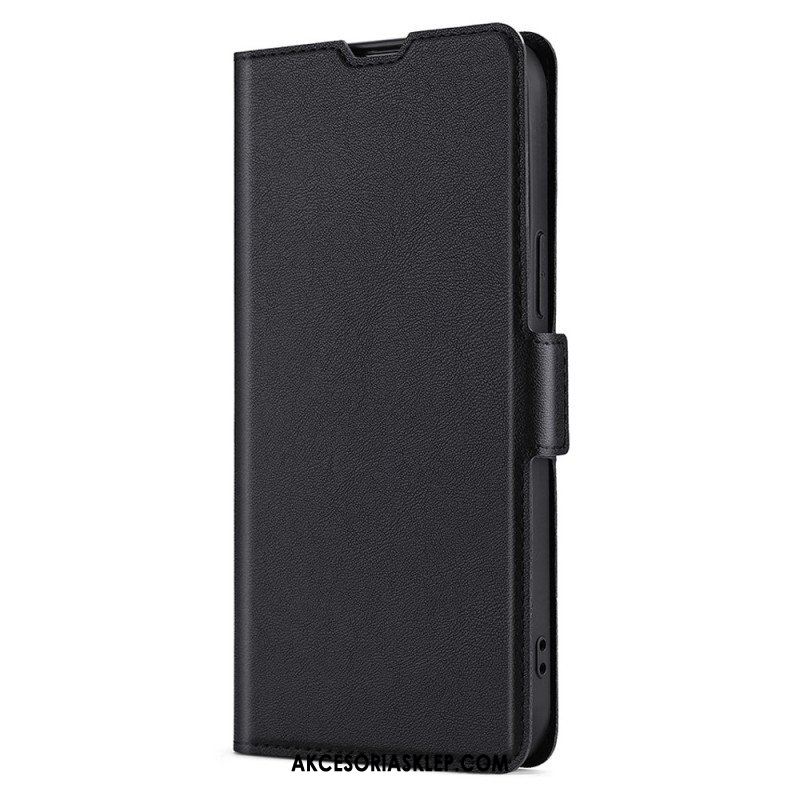 Etui Folio do Poco X4 Pro 5G Styl Z Bardzo Delikatnej Skóry