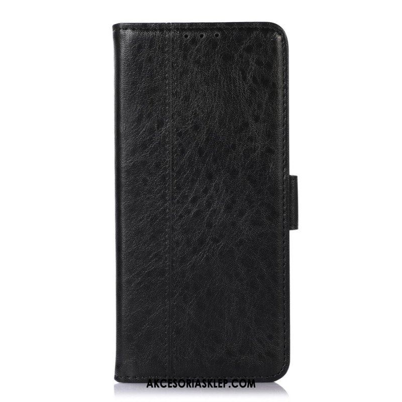 Etui Folio do Poco X4 Pro 5G Stylowa Skórzana Moda