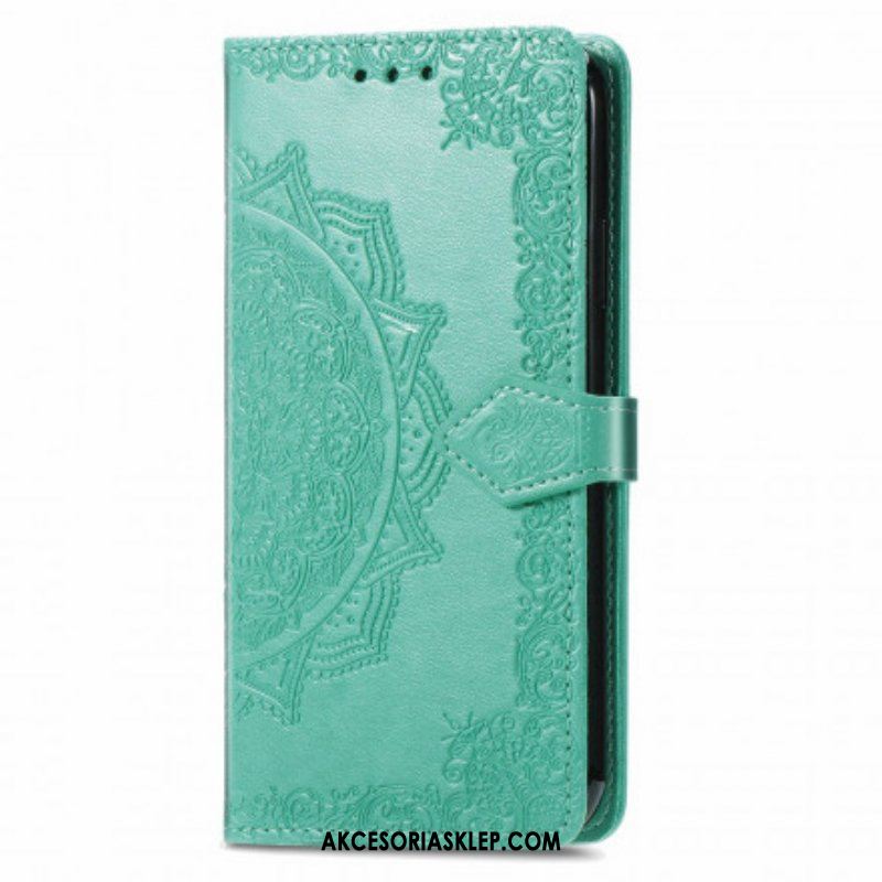 Etui Folio do Realme 8 5G Średniowiecze Mandali