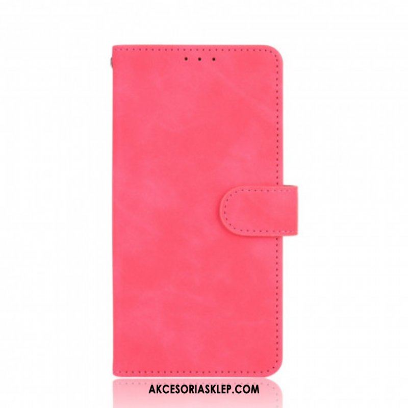 Etui Folio do Realme 8 / 8 Pro Dotyk Skóry