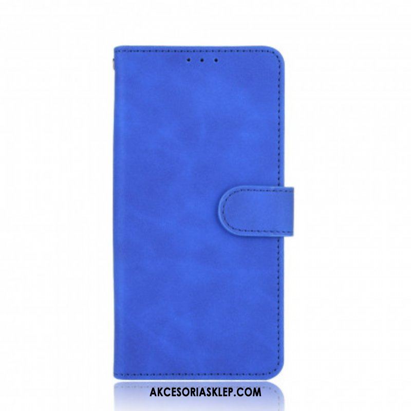 Etui Folio do Realme 8 / 8 Pro Dotyk Skóry