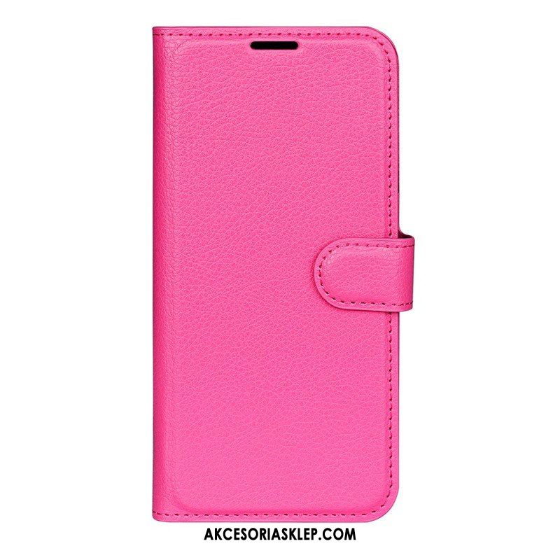 Etui Folio do Realme C35 Tekstura Liczi