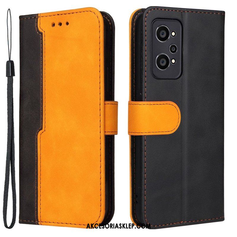 Etui Folio do Realme GT Neo 3T / Neo 2 Dwutonowy