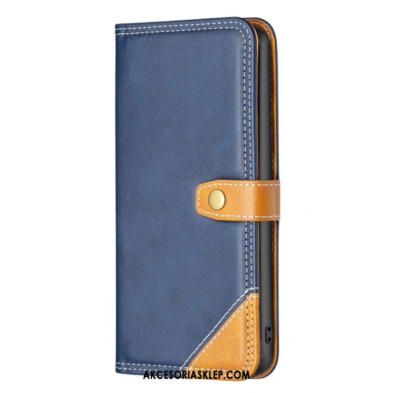 Etui Folio do Samsung Galaxy A13 Dwukolorowy Kolor Binfen