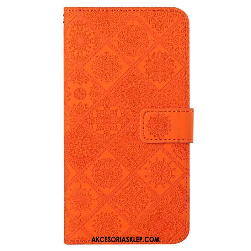 Etui Folio do Samsung Galaxy A13 Wzór Gobelinu