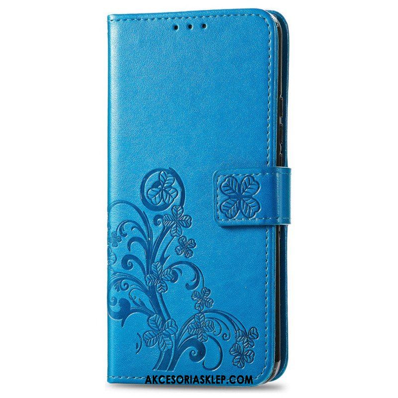 Etui Folio do Samsung Galaxy A14 / A14 5G Streszczenie Kwiaty