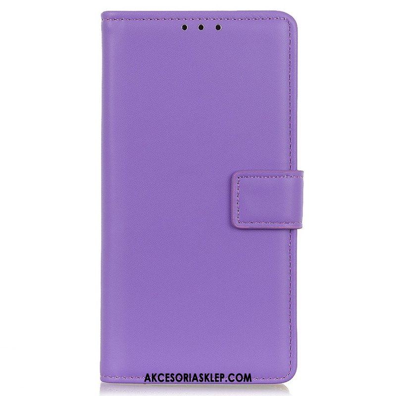 Etui Folio do Samsung Galaxy A14 / A14 5G Stylizacja Skóry