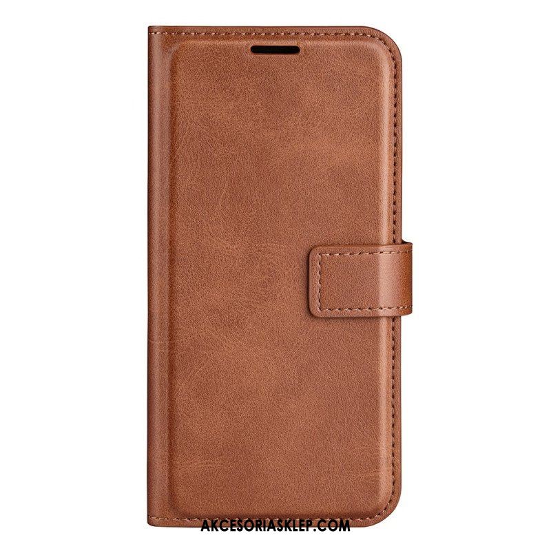 Etui Folio do Samsung Galaxy A14 / A14 5G Stylizacja Skóry