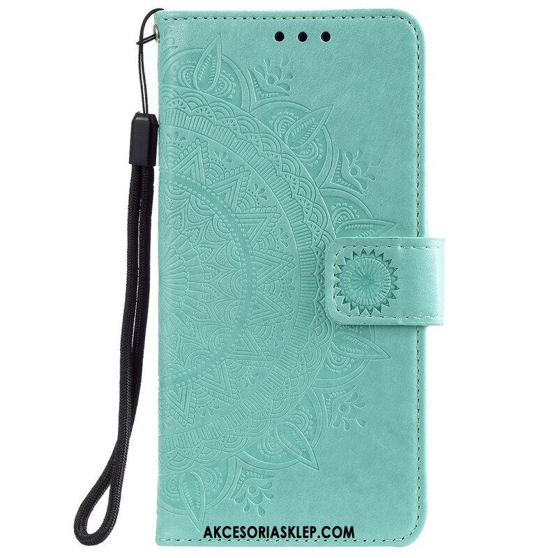 Etui Folio do Samsung Galaxy A42 5G Mandala Słońca