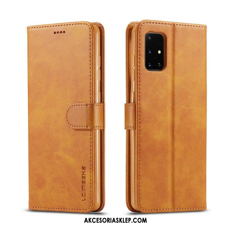 Etui Folio do Samsung Galaxy A51 5G Lc.imeeke Efekt Skóry