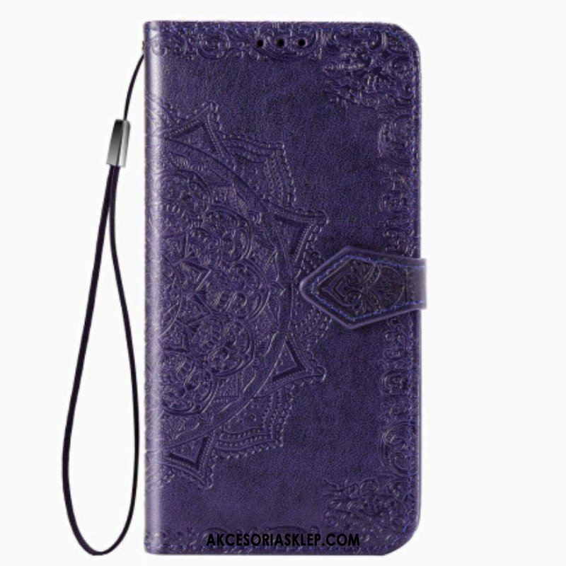 Etui Folio do Samsung Galaxy A51 5G Średniowiecze Mandali