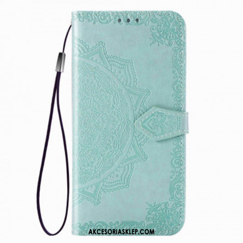 Etui Folio do Samsung Galaxy A51 5G Średniowiecze Mandali