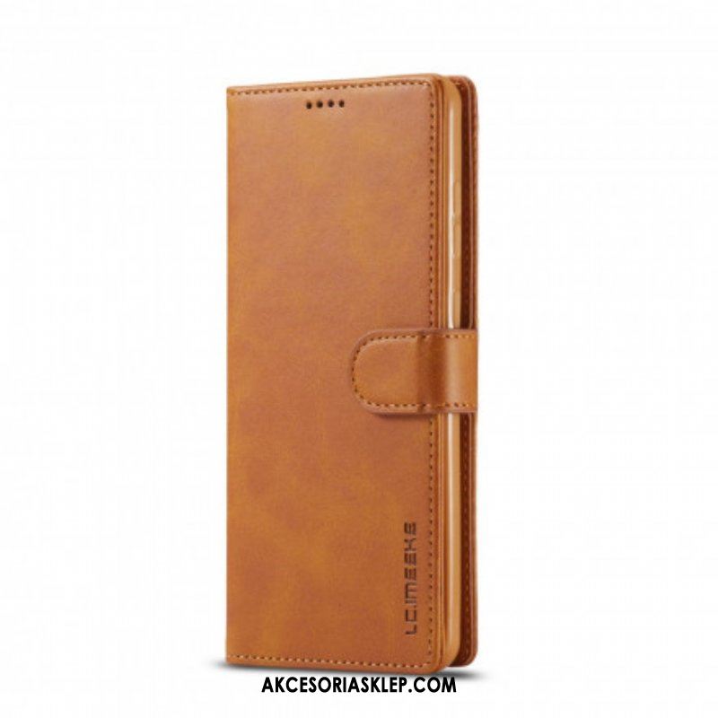 Etui Folio do Samsung Galaxy A52 4G / A52 5G / A52s 5G Lc.imeeke Efekt Skóry