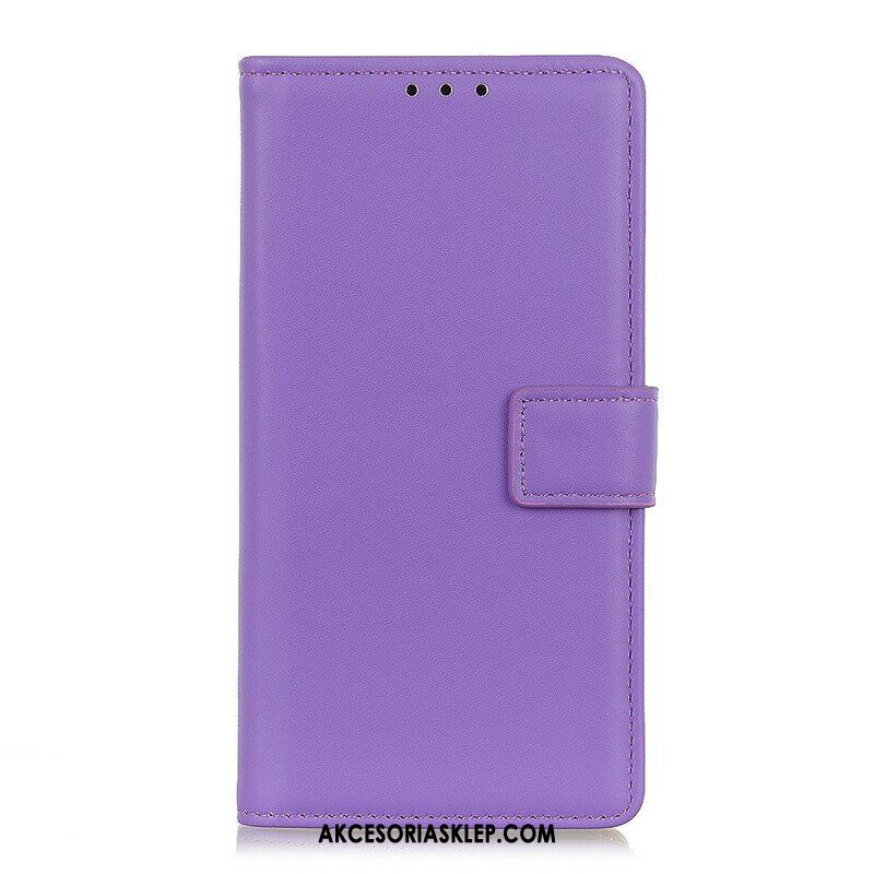 Etui Folio do Samsung Galaxy A52 4G / A52 5G / A52s 5G Zwykła Sztuczna Skóra