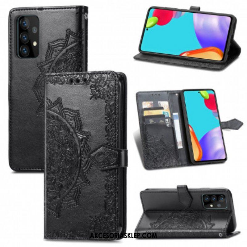 Etui Folio do Samsung Galaxy A52 4G / A52 5G / A52s 5G Średniowiecze Mandali