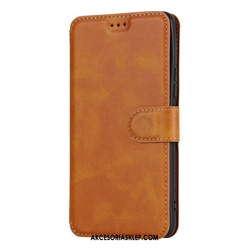 Etui Folio do Samsung Galaxy A53 5G Skórzany Styl Retro