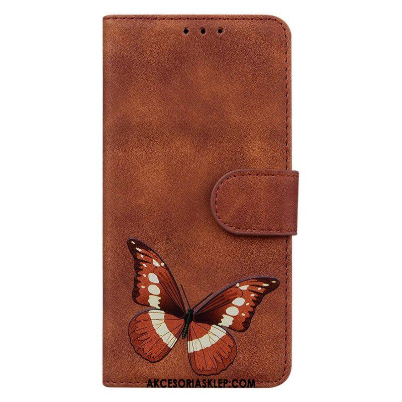 Etui Folio do Samsung Galaxy A54 5G Motyl