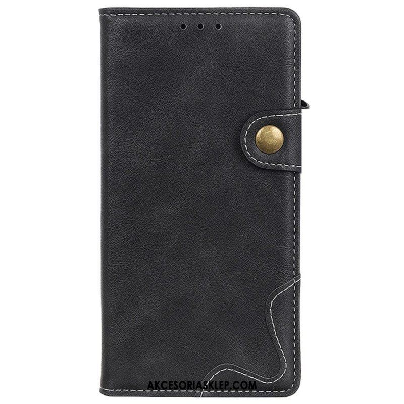 Etui Folio do Samsung Galaxy M13 Artystyczny Guzik