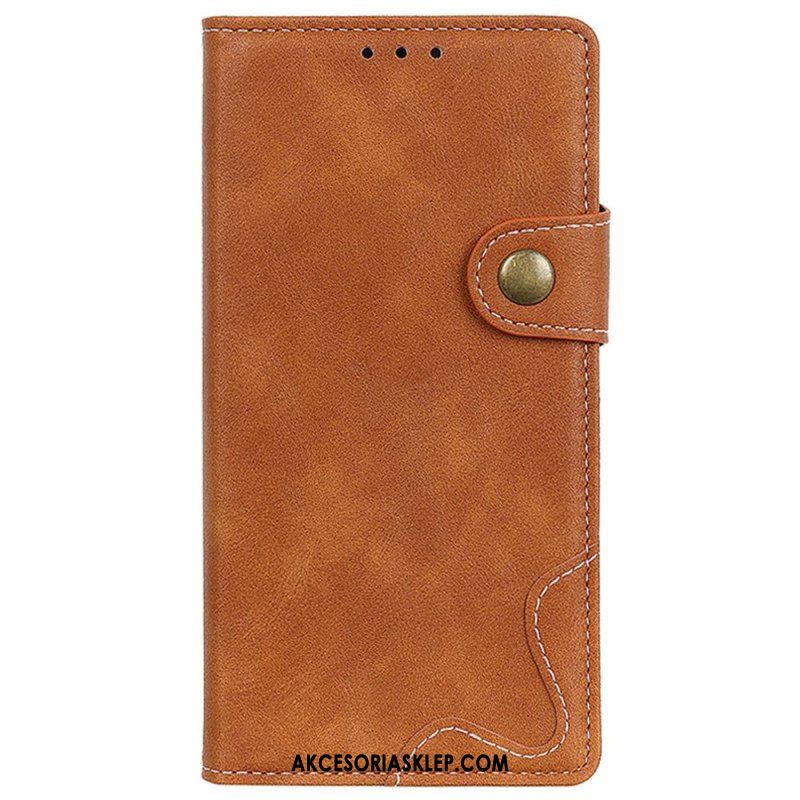 Etui Folio do Samsung Galaxy M13 Artystyczny Guzik