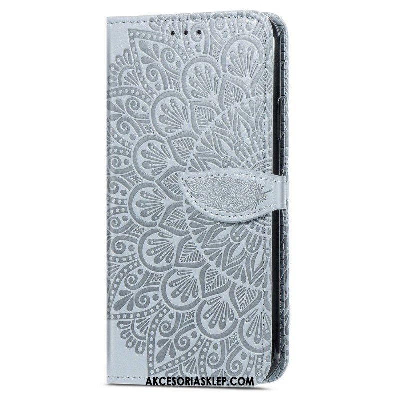 Etui Folio do Samsung Galaxy M13 Plemienne Liście