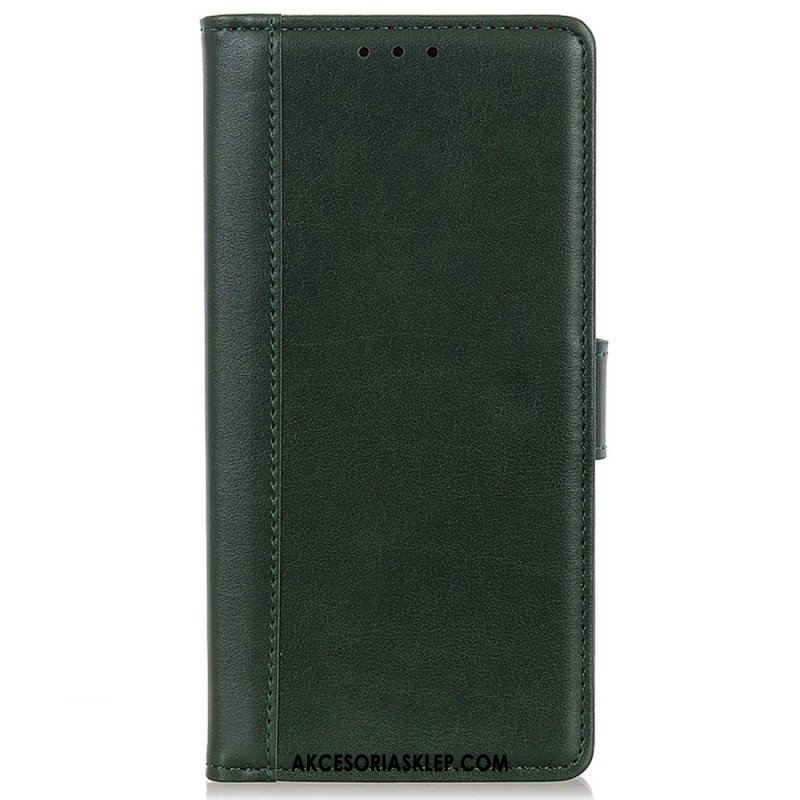 Etui Folio do Samsung Galaxy M13 Stylizacja Skóry