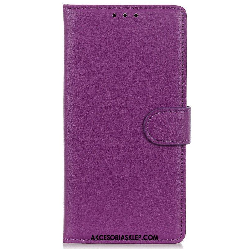 Etui Folio do Samsung Galaxy M13 Tradycyjna Sztuczna Skóra