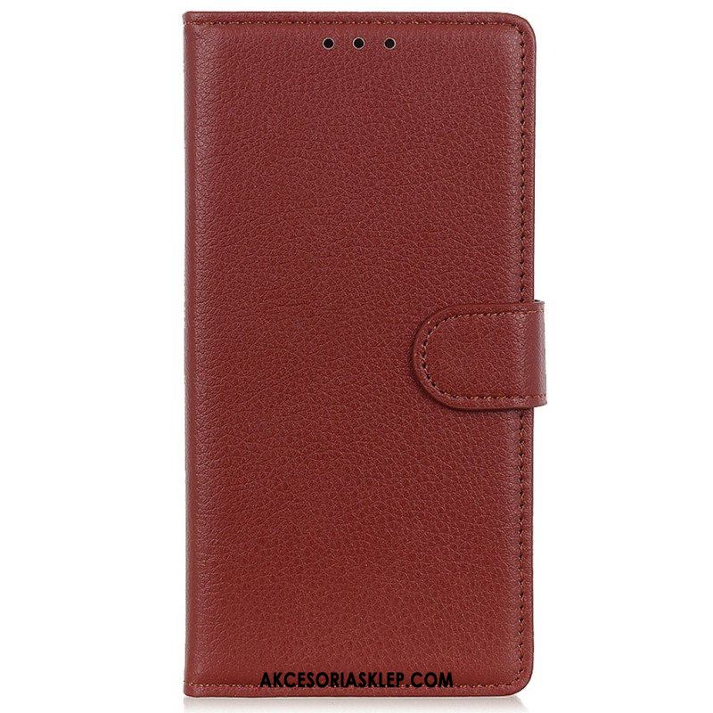 Etui Folio do Samsung Galaxy M13 Tradycyjna Sztuczna Skóra