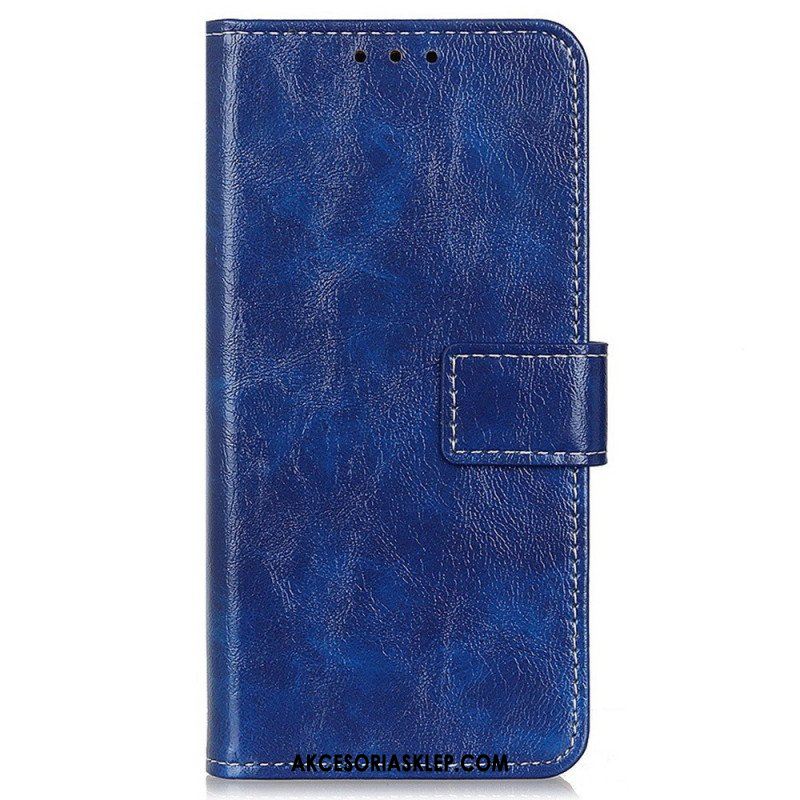 Etui Folio do Samsung Galaxy M23 5G Błyszcząca Sztuczna Skóra