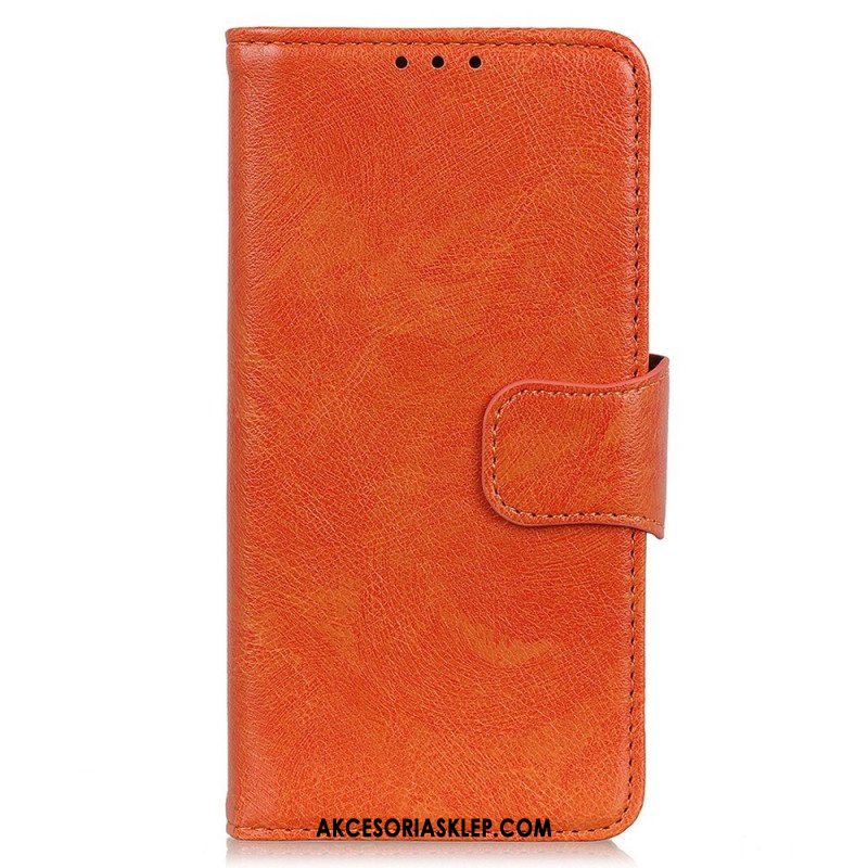 Etui Folio do Samsung Galaxy M23 5G Dwoina Skóry Nappa