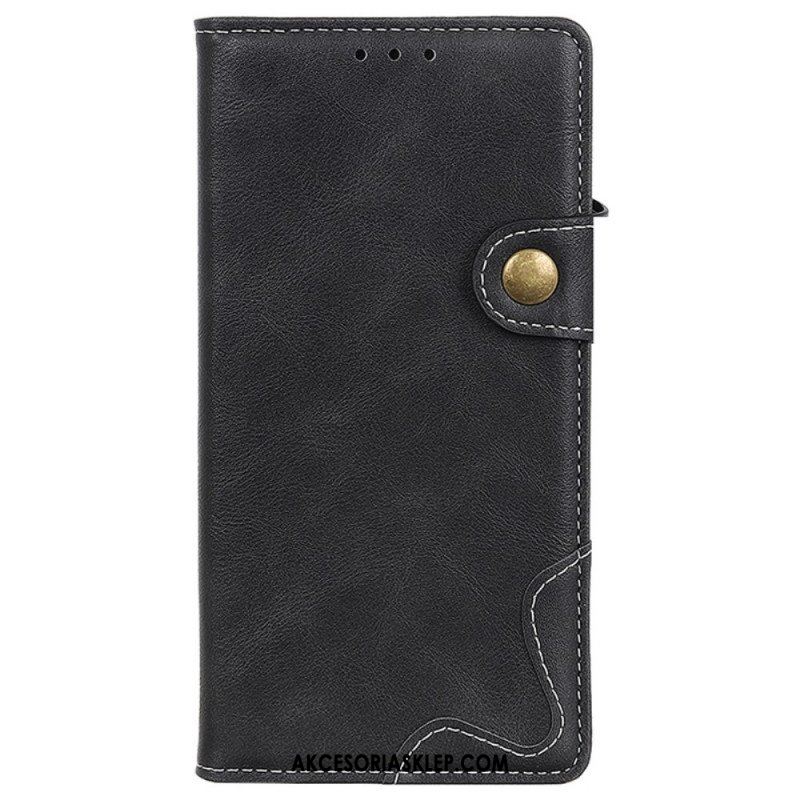 Etui Folio do Samsung Galaxy M33 5G Artystyczny Guzik