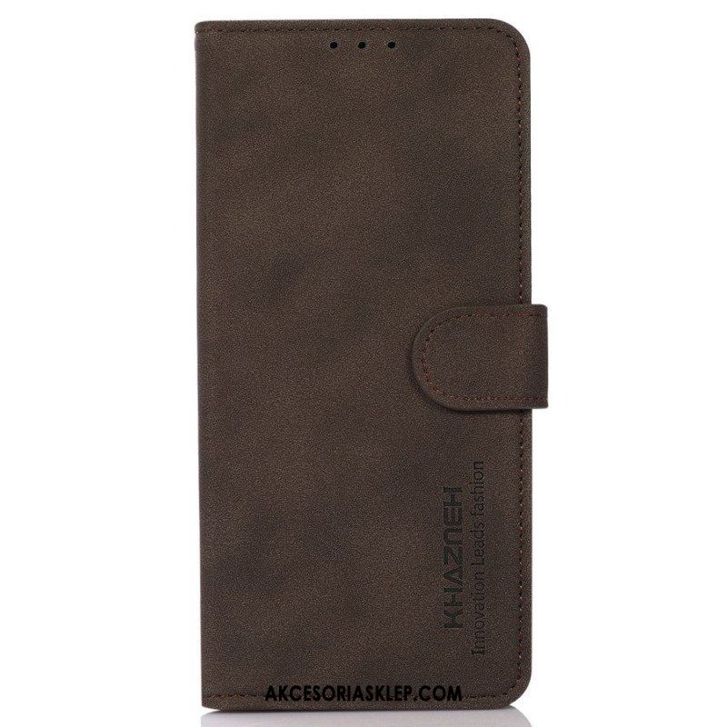 Etui Folio do Samsung Galaxy M33 5G Imitacja Skóry Khazneh