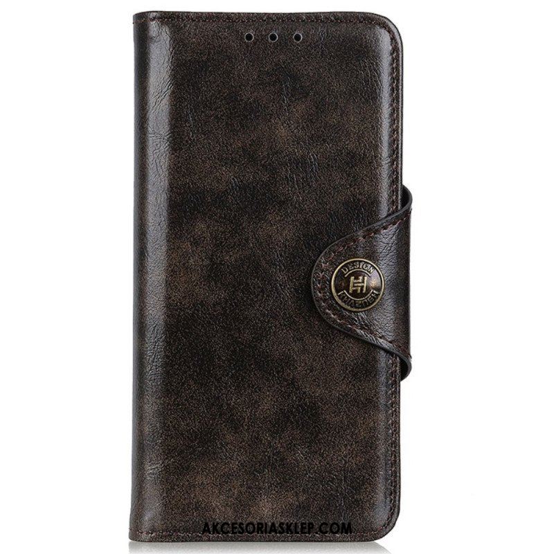 Etui Folio do Samsung Galaxy M33 5G Lakierowany Khazneh