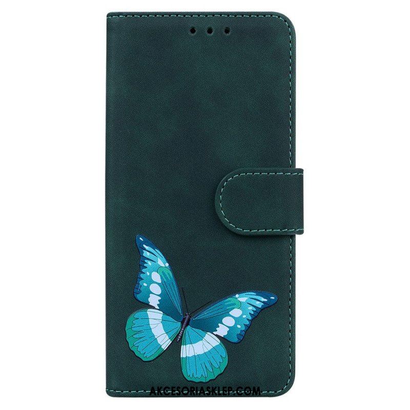 Etui Folio do Samsung Galaxy M33 5G Motyl