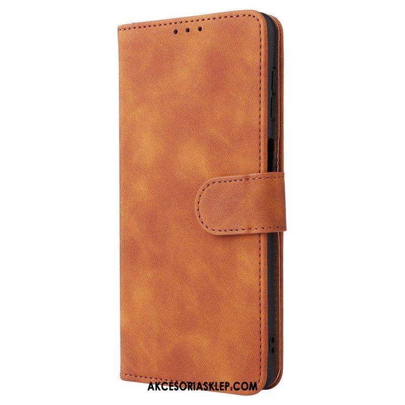 Etui Folio do Samsung Galaxy M52 5G Ekranowana Skóra